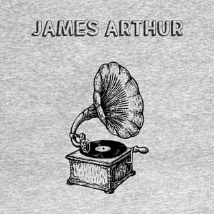 James Arthur // Typography Vintage Style T-Shirt